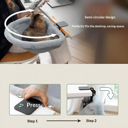 Clip-On Desk Cat Hammock
