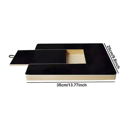 Wooden Dog Nail Scratch Board with Treat Box