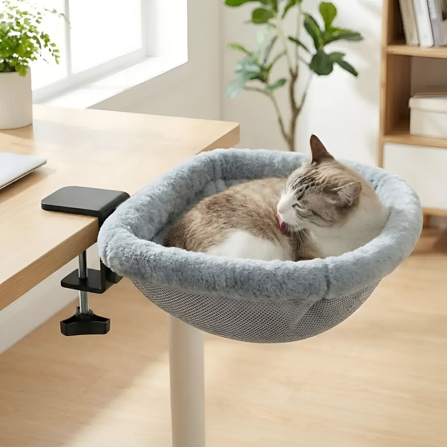 Clip-On Desk Cat Hammock
